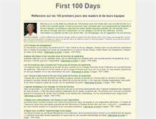 Tablet Screenshot of first100days.eu